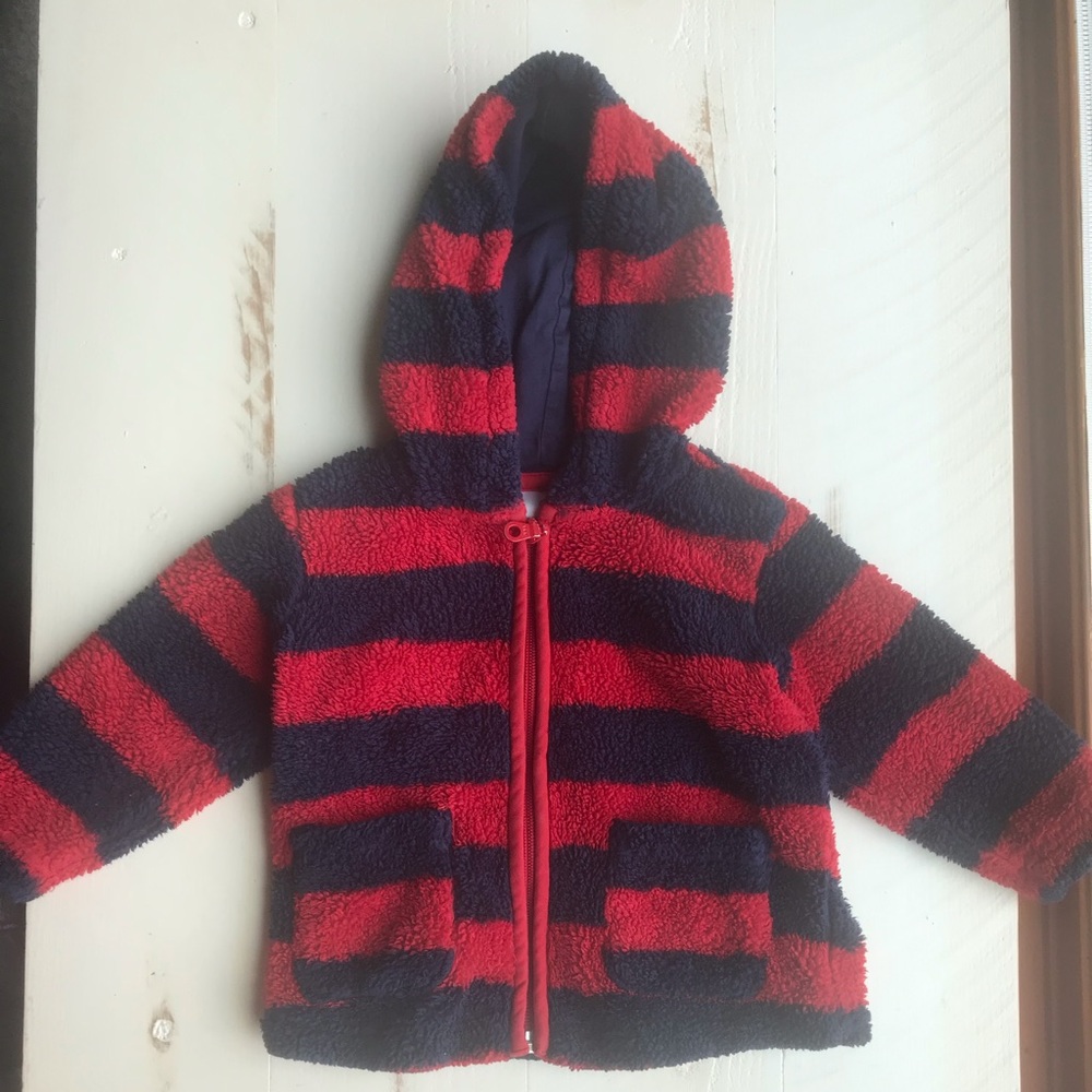 Cozy, fuzzy kids jacket from Hannah Anderson